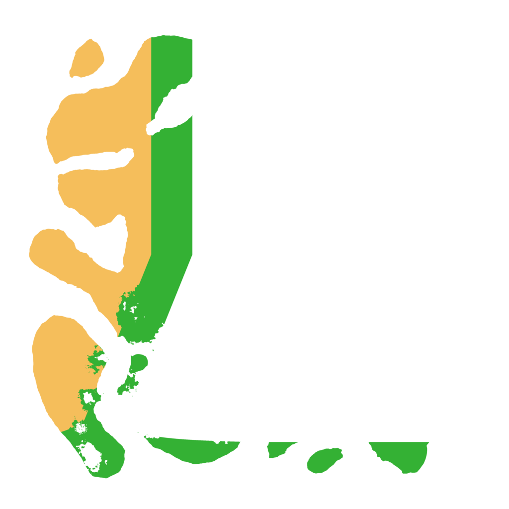 Biome Rust Map: Barren, Size: 4000, Seed: 5371