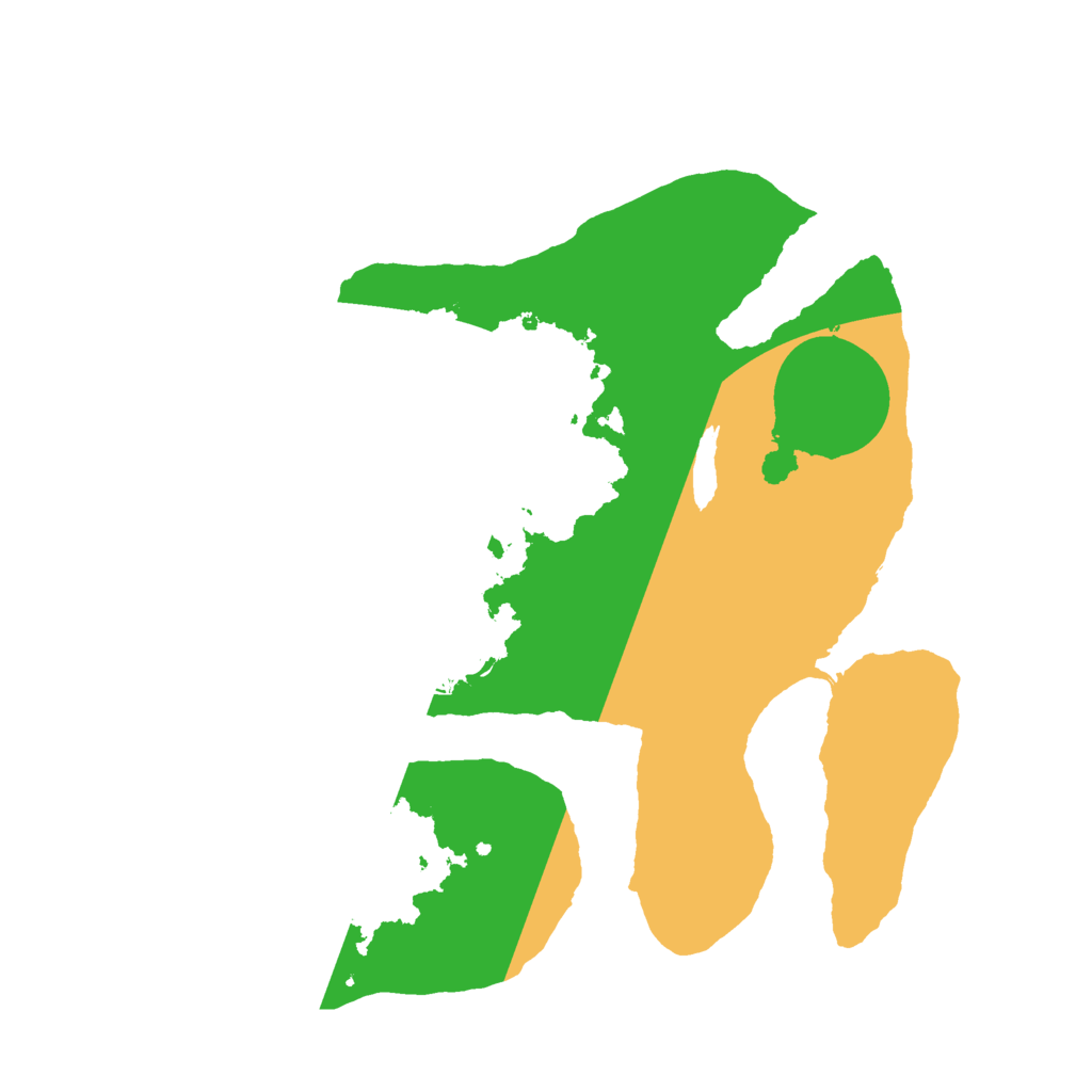 Biome Rust Map: Barren, Size: 2500, Seed: 1772958886