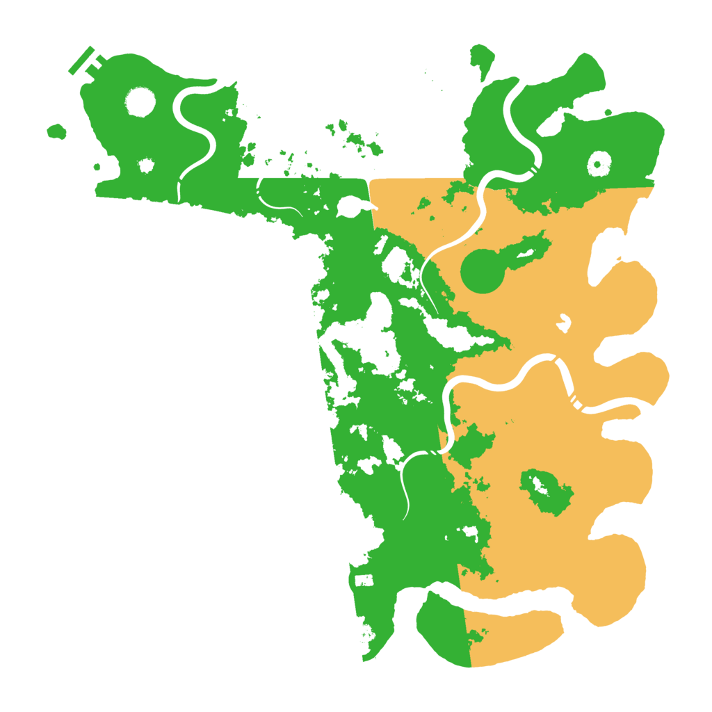 Biome Rust Map: Procedural Map, Size: 4250, Seed: 1885511879