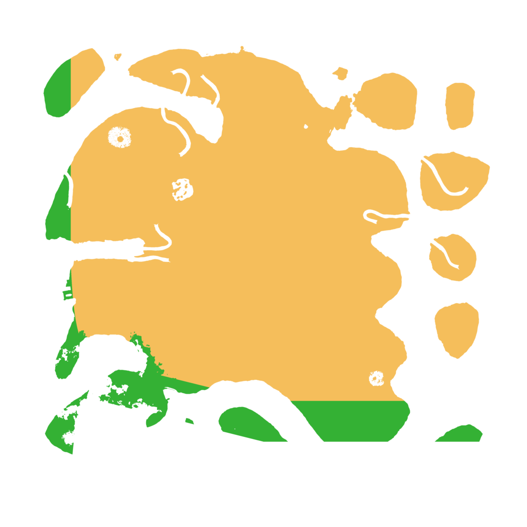 Biome Rust Map: Procedural Map, Size: 3550, Seed: 201211