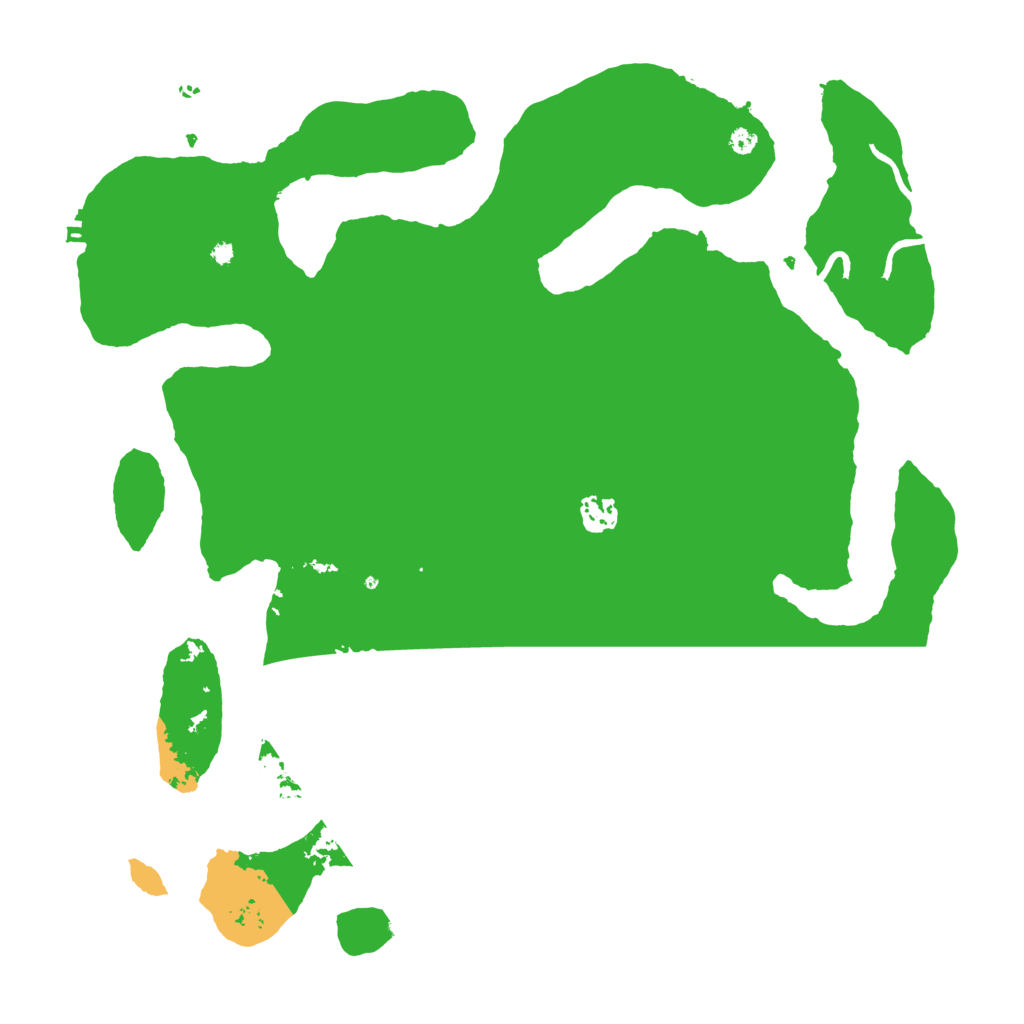 Biome Rust Map: Procedural Map, Size: 4000, Seed: 2525332