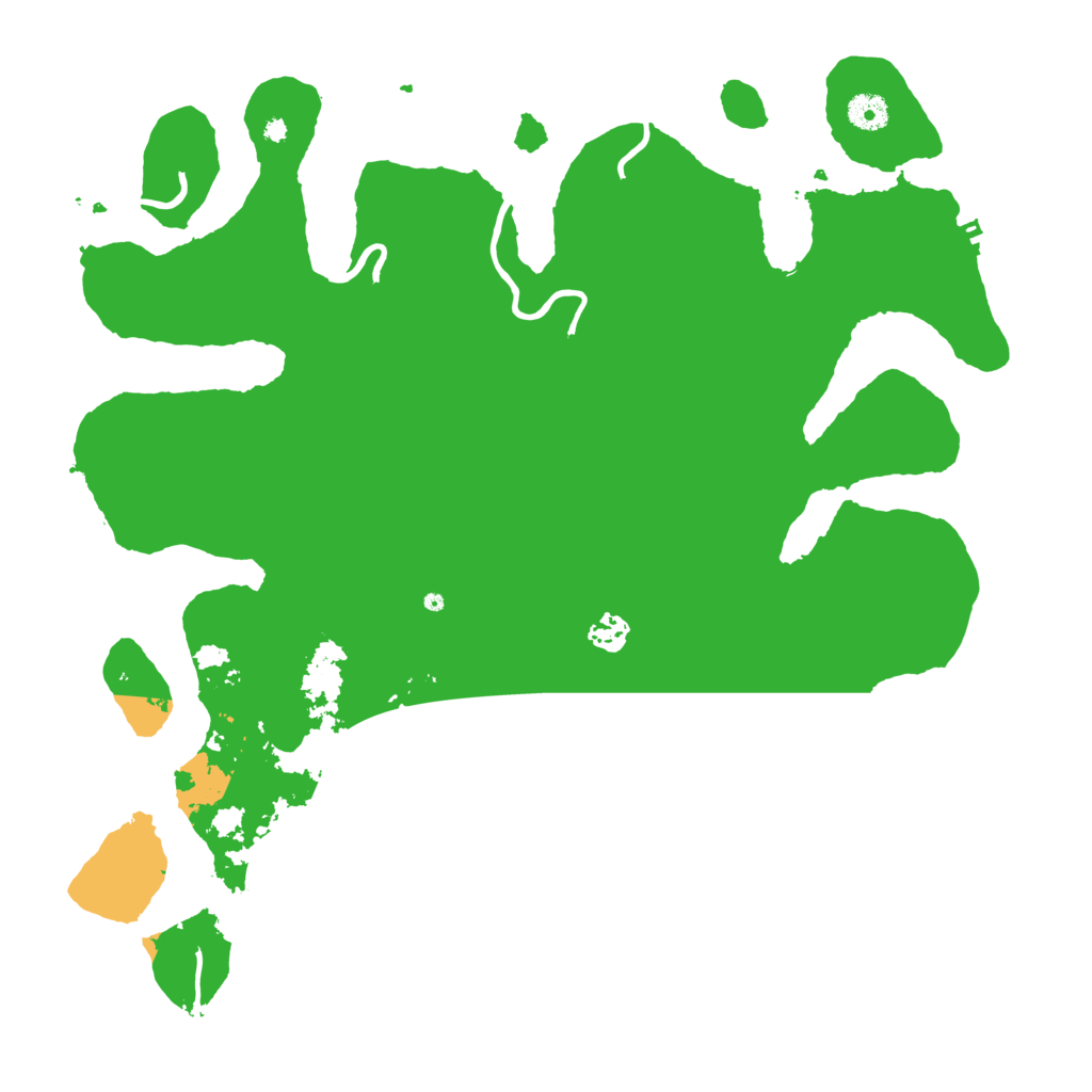 Biome Rust Map: Procedural Map, Size: 4200, Seed: 75654