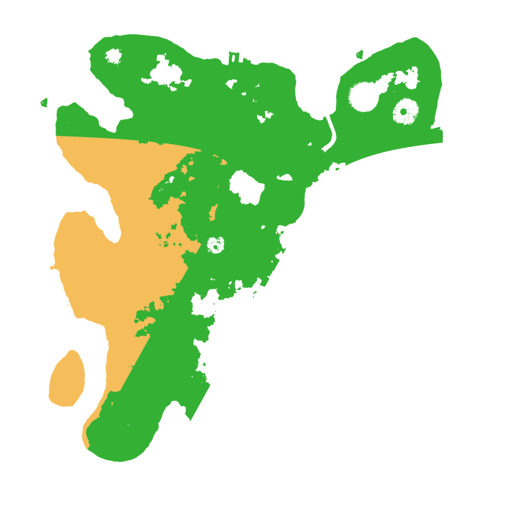 Biome Rust Map: Procedural Map, Size: 3000, Seed: 6547