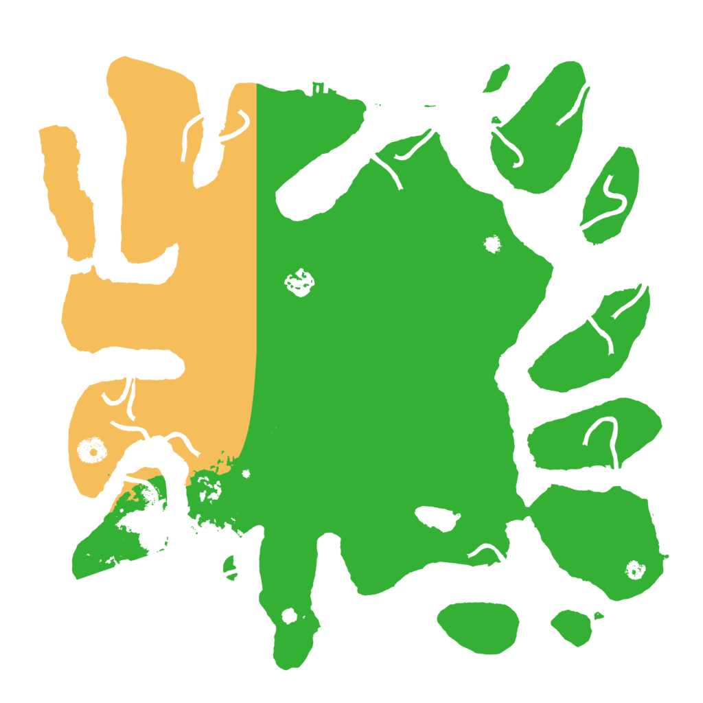 Biome Rust Map: Procedural Map, Size: 3850, Seed: 2000000