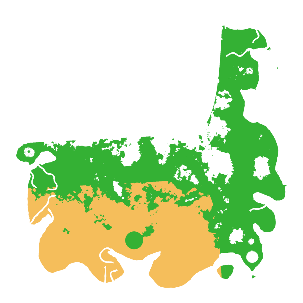 Biome Rust Map: Procedural Map, Size: 4500, Seed: 315874361