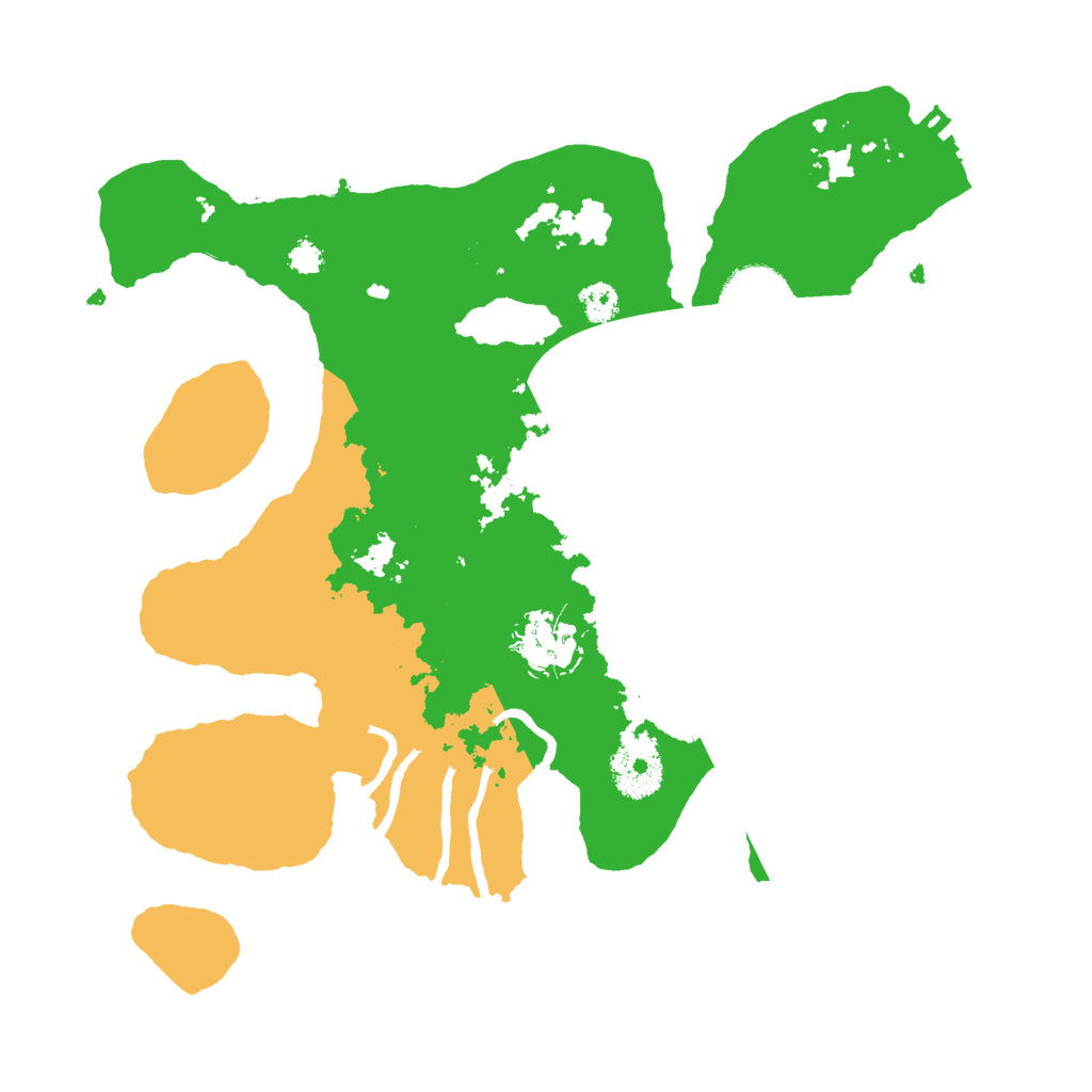 Biome Rust Map: Procedural Map, Size: 3000, Seed: 2074352230