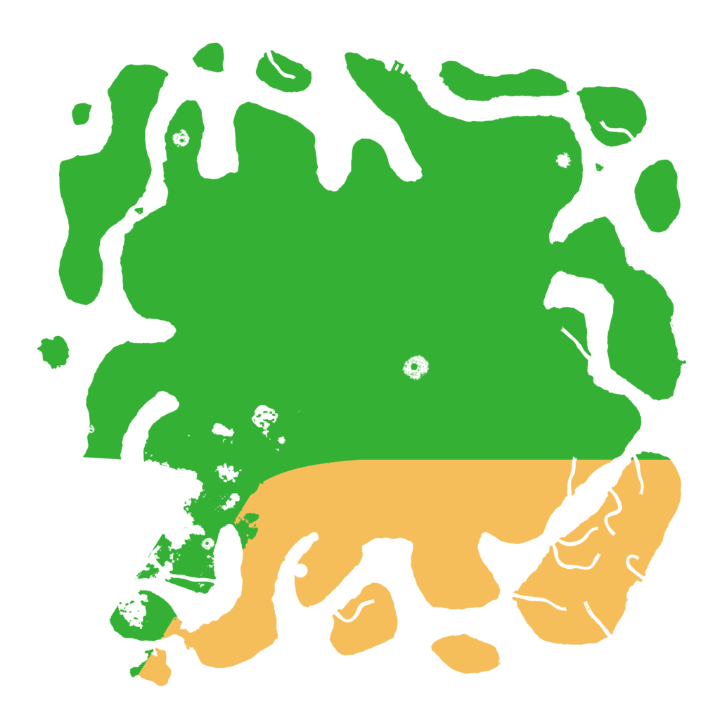 Biome Rust Map: Procedural Map, Size: 4500, Seed: 728890493