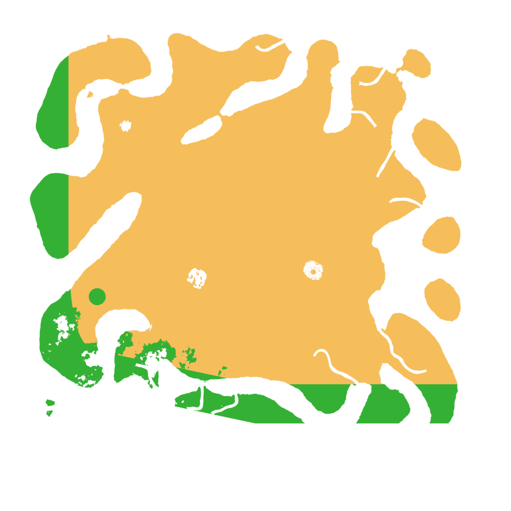 Biome Rust Map: Procedural Map, Size: 4000, Seed: 9963