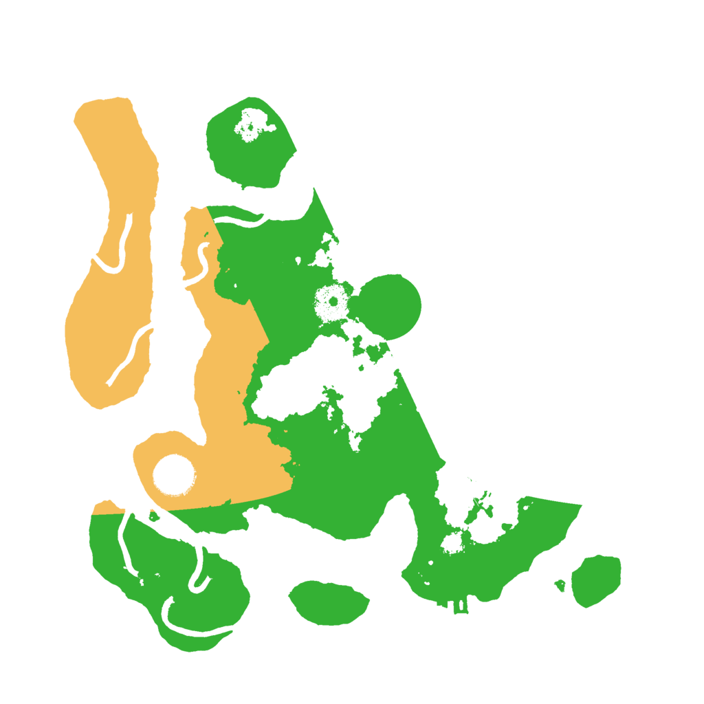 Biome Rust Map: Procedural Map, Size: 3000, Seed: 213456