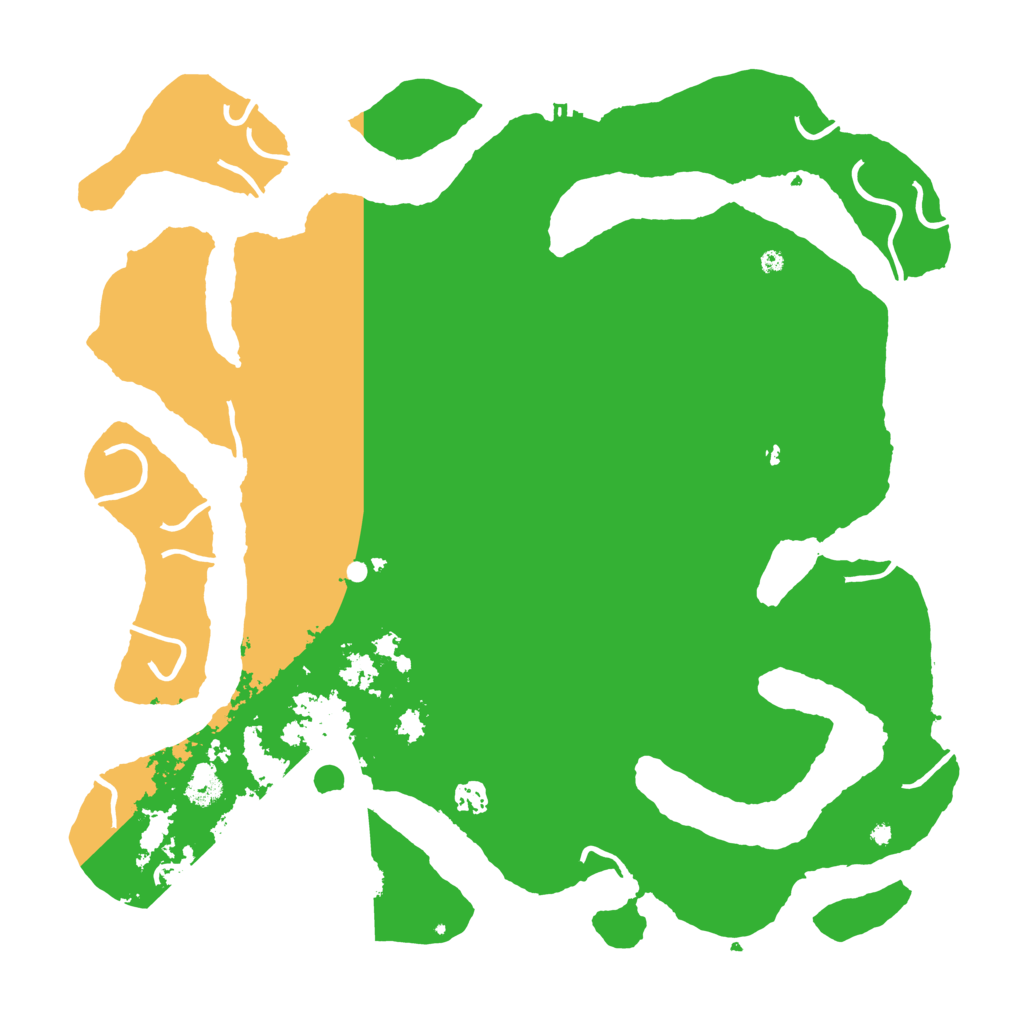 Biome Rust Map: Procedural Map, Size: 4500, Seed: 1618256065