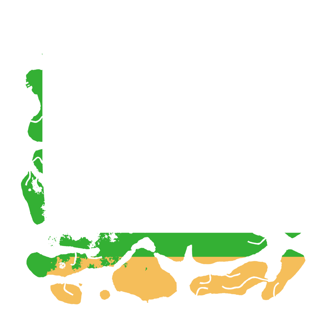 Biome Rust Map: Procedural Map, Size: 5000, Seed: 10893