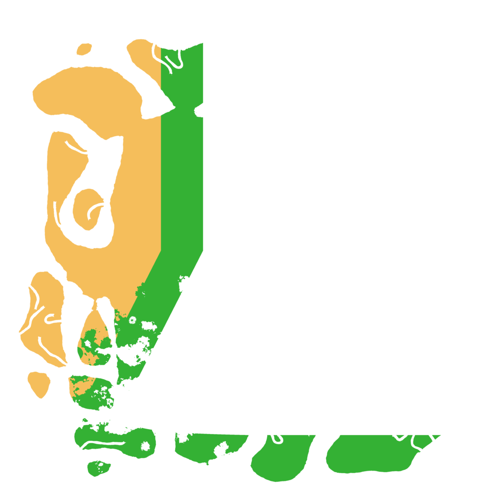 Biome Rust Map: Procedural Map, Size: 5000, Seed: 442541