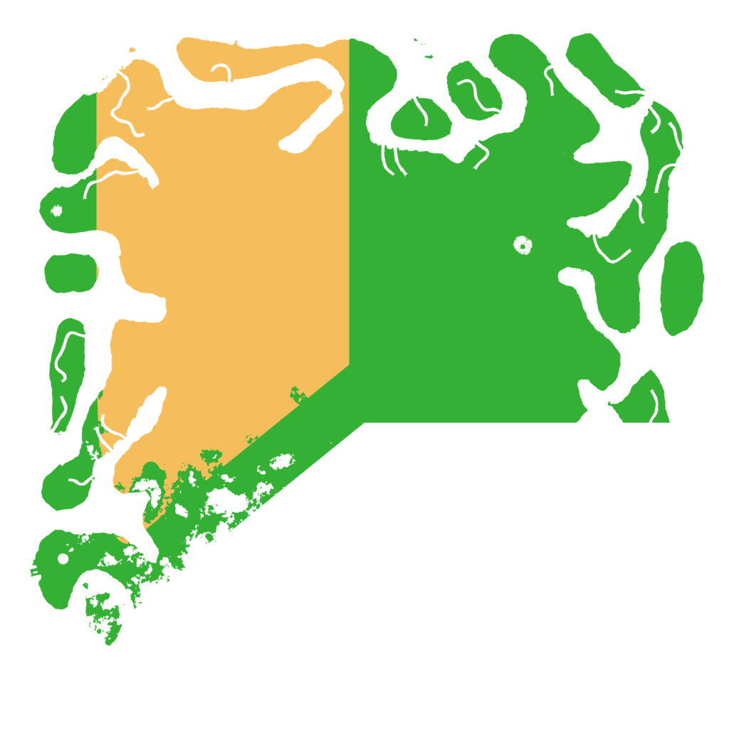 Biome Rust Map: Procedural Map, Size: 6000, Seed: 6711020