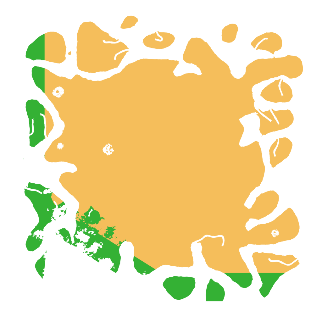 Biome Rust Map: Procedural Map, Size: 4500, Seed: 7945