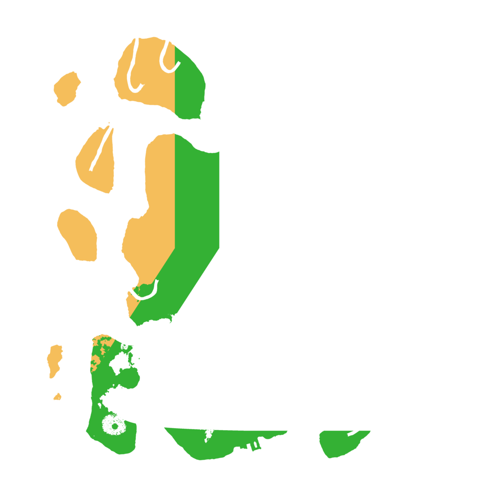 Biome Rust Map: Procedural Map, Size: 3300, Seed: 1254