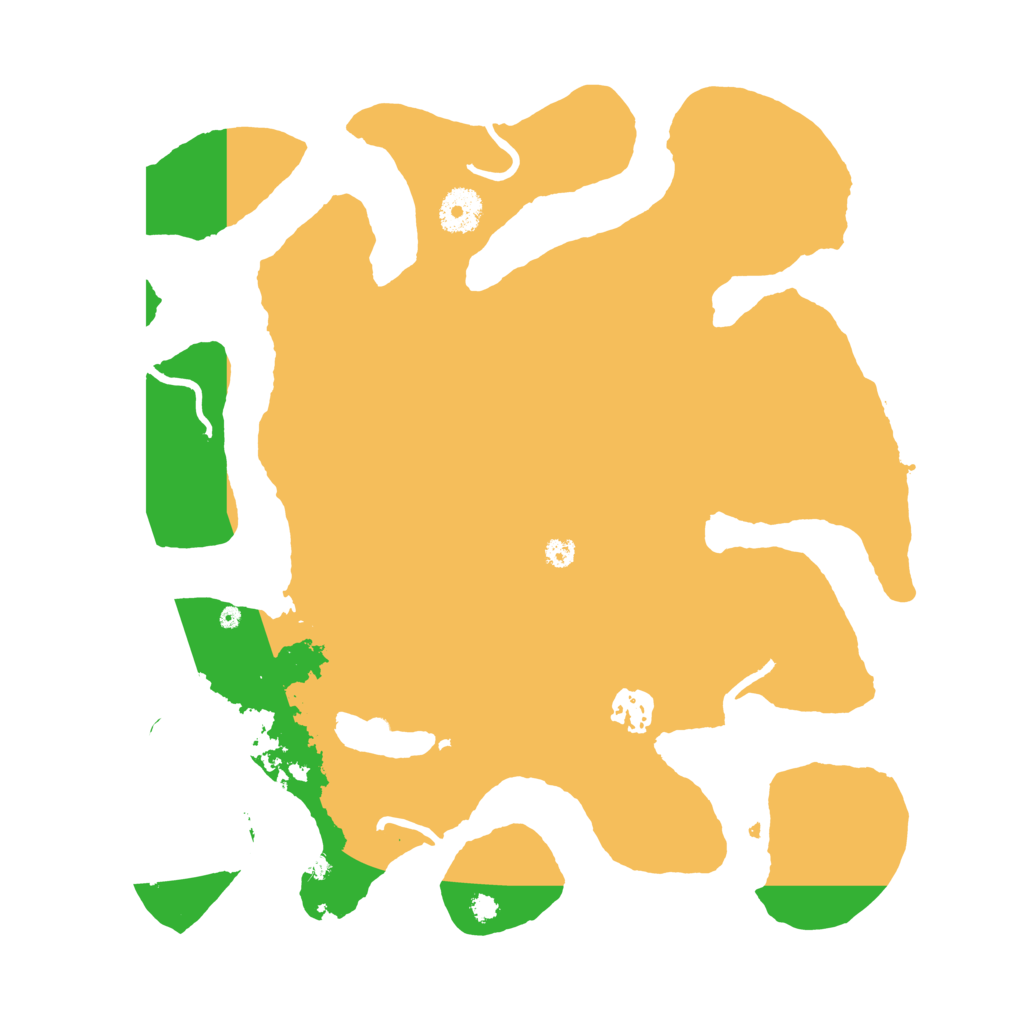 Biome Rust Map: Procedural Map, Size: 3500, Seed: 1426032282