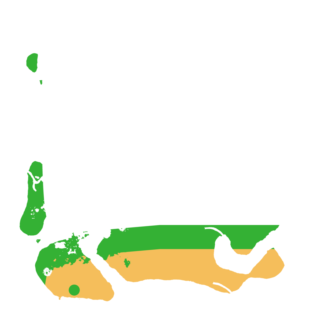 Biome Rust Map: Procedural Map, Size: 3850, Seed: 1552077683