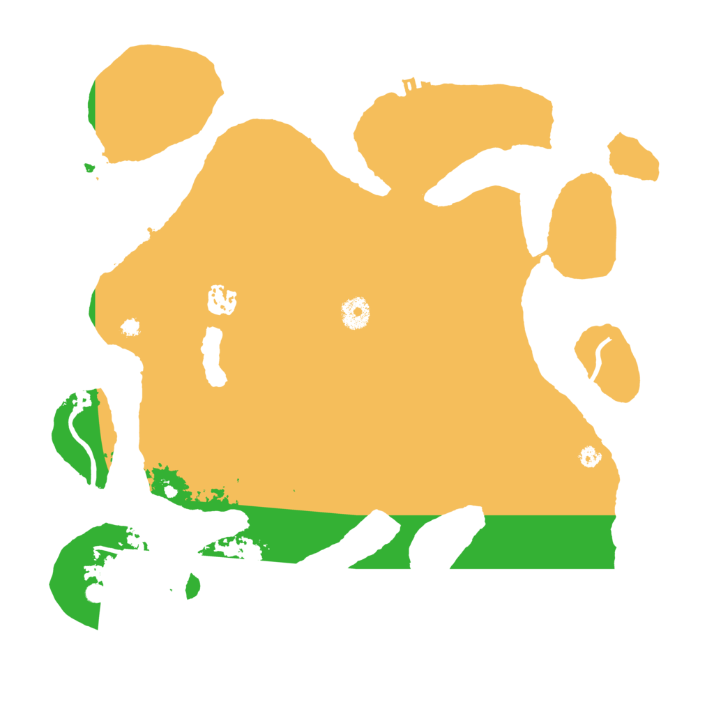 Biome Rust Map: Procedural Map, Size: 3500, Seed: 1033137008