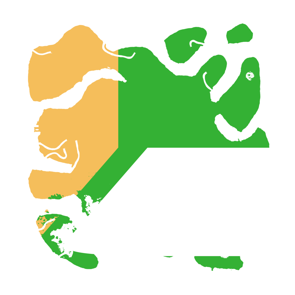 Biome Rust Map: Procedural Map, Size: 3700, Seed: 1879918103