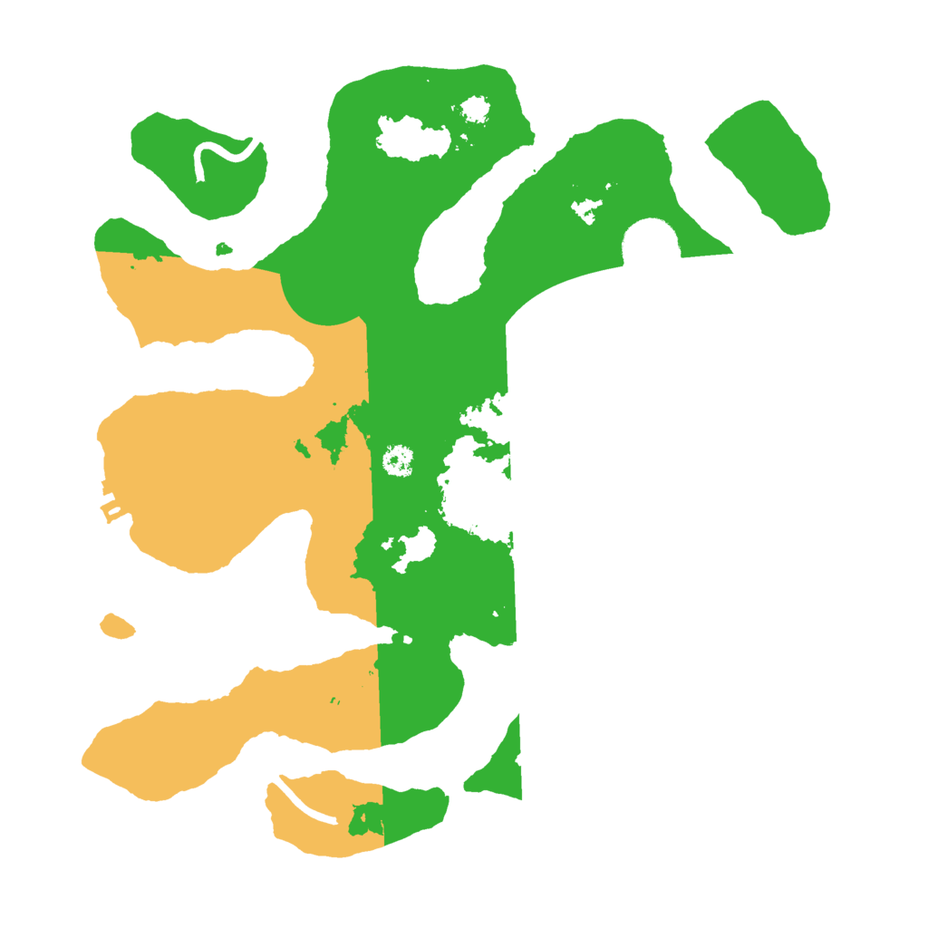 Biome Rust Map: Procedural Map, Size: 3000, Seed: 605523