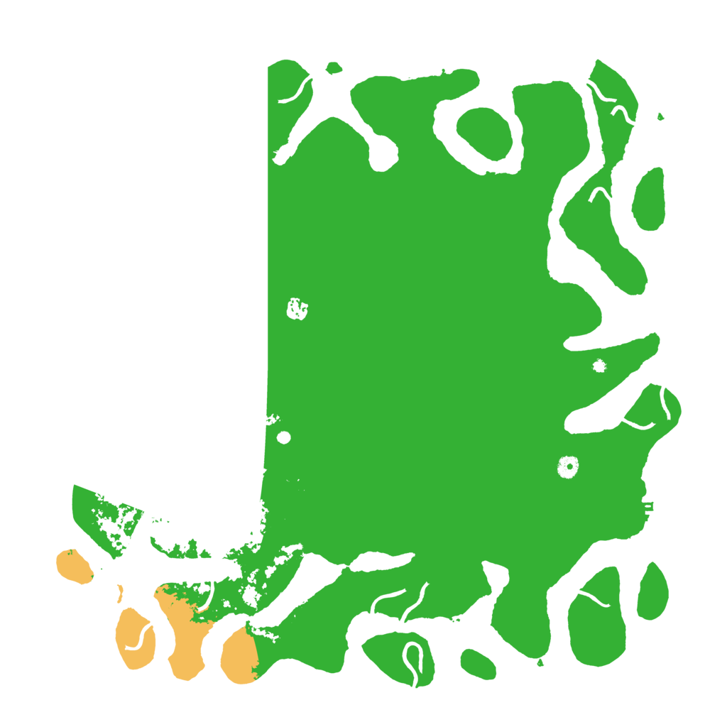 Biome Rust Map: Procedural Map, Size: 5000, Seed: 13842
