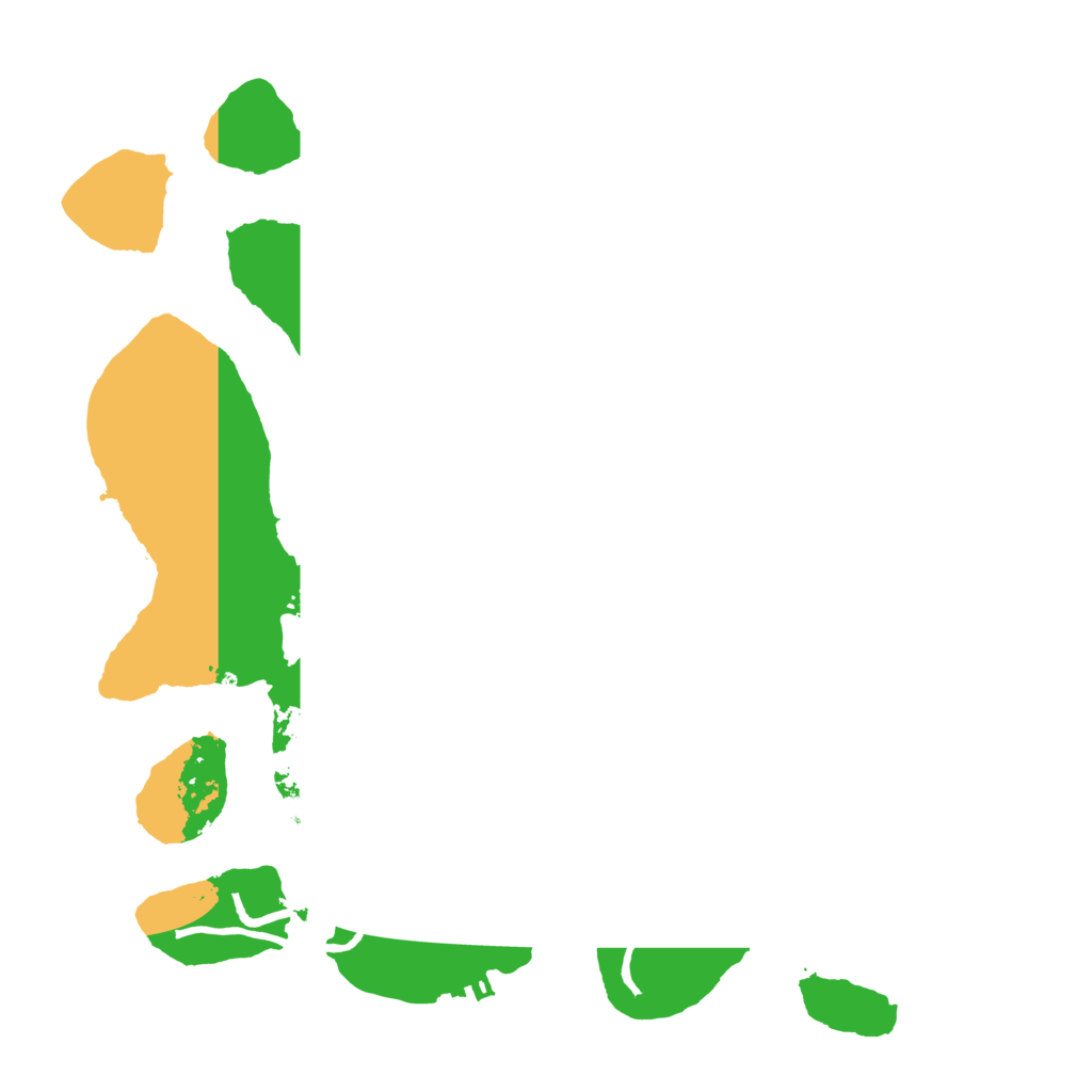 Biome Rust Map: Procedural Map, Size: 3500, Seed: 1064683142