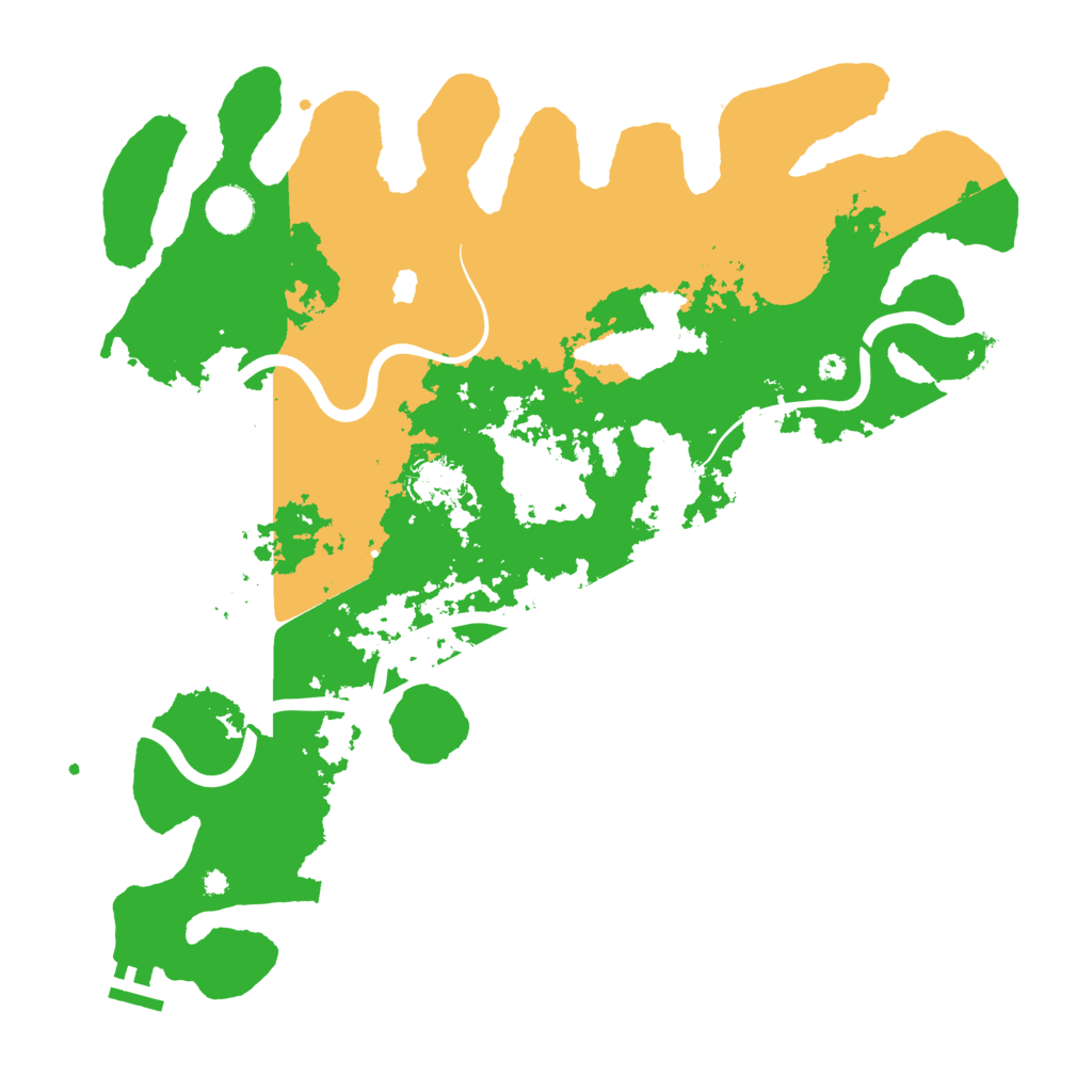 Biome Rust Map: Procedural Map, Size: 4000, Seed: 1300294424