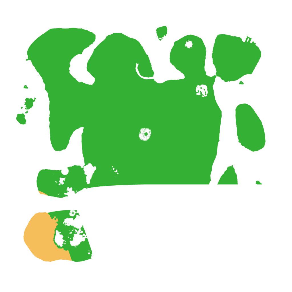 Biome Rust Map: Procedural Map, Size: 3500, Seed: 34634