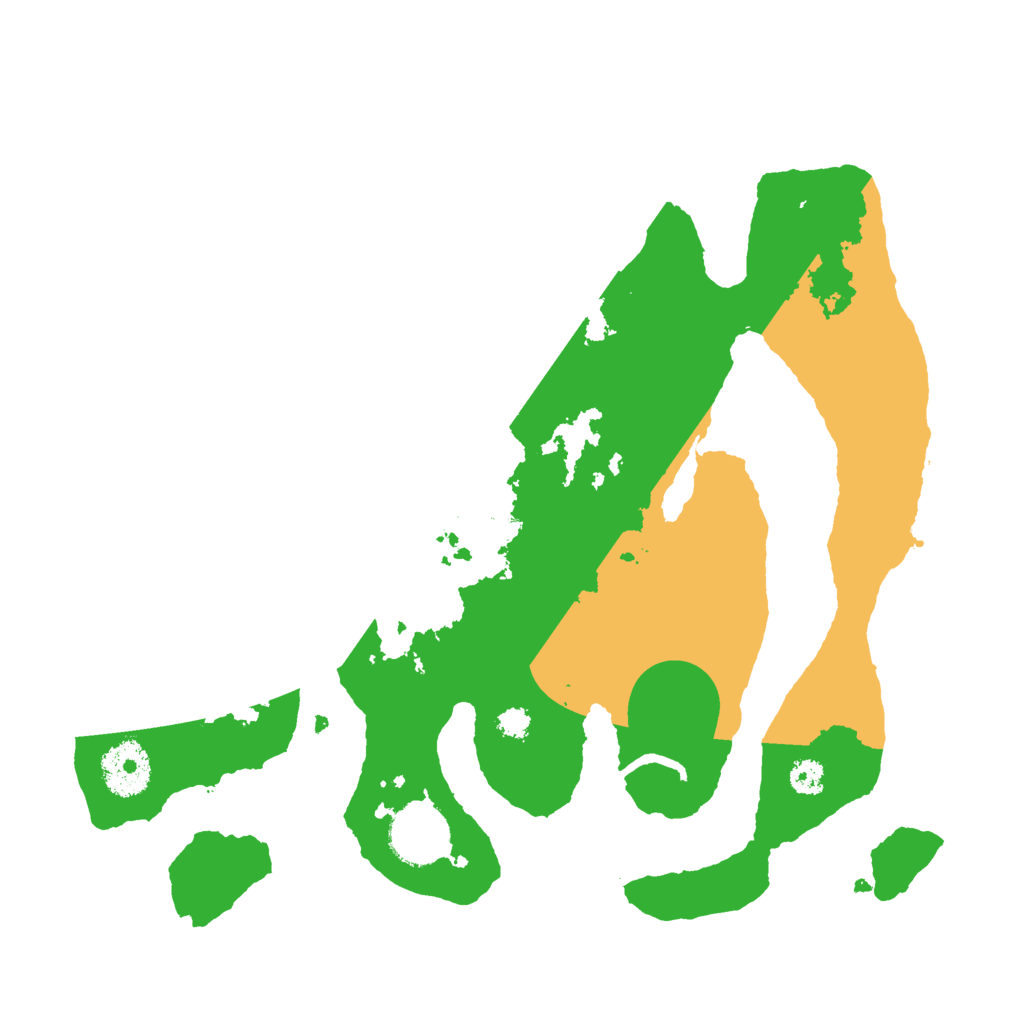 Biome Rust Map: Procedural Map, Size: 3000, Seed: 269318