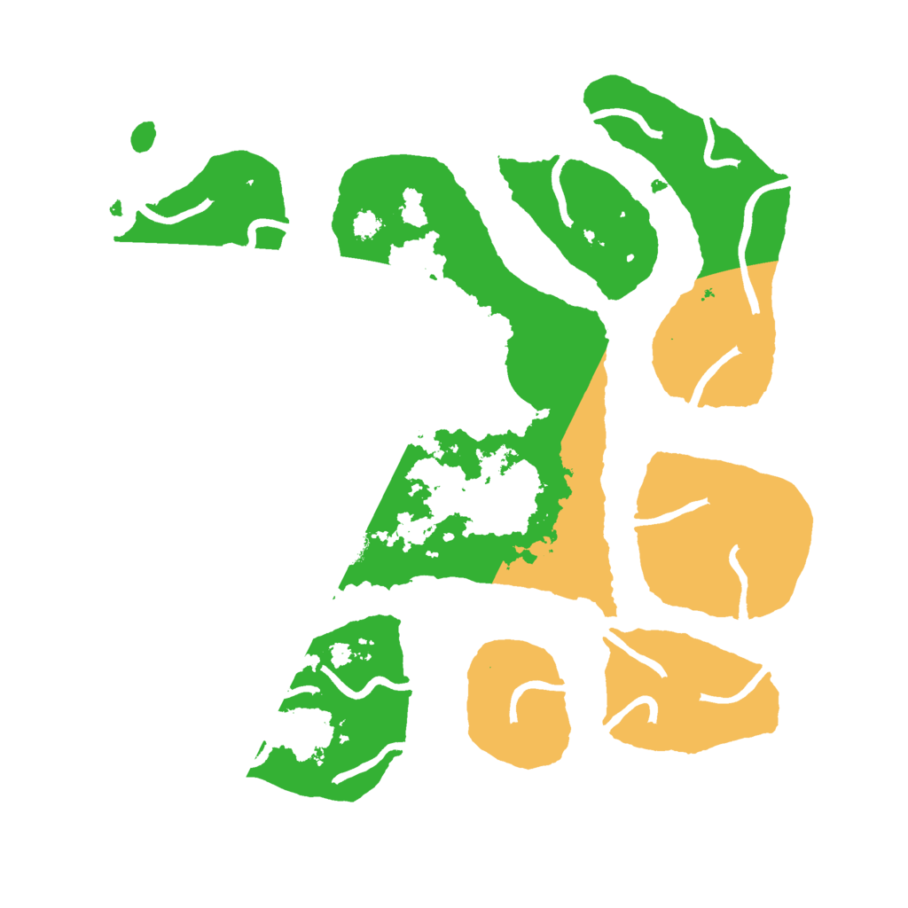 Biome Rust Map: Procedural Map, Size: 3000, Seed: 3211232
