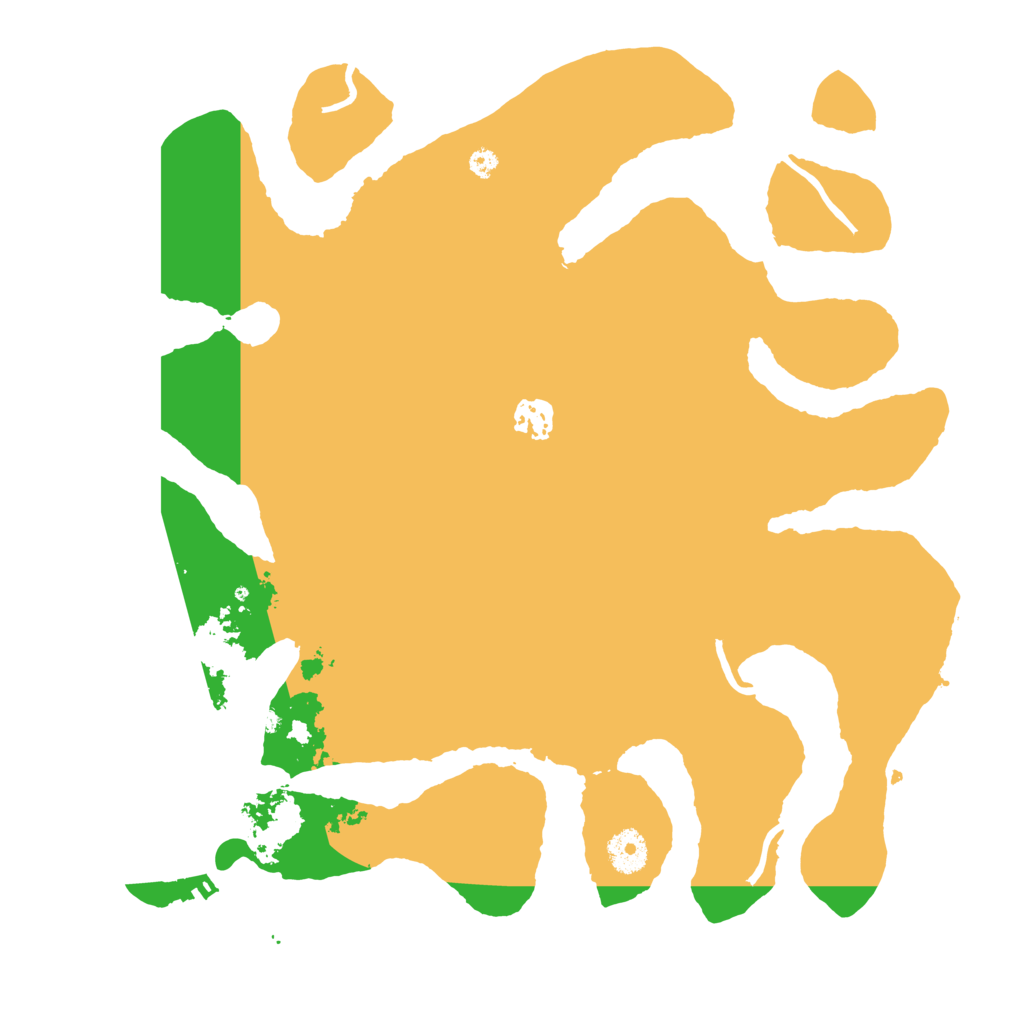 Biome Rust Map: Procedural Map, Size: 3700, Seed: 2066241198