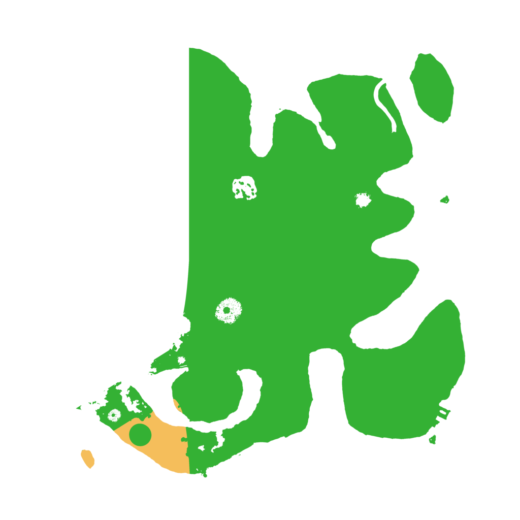 Biome Rust Map: Procedural Map, Size: 3100, Seed: 1232232