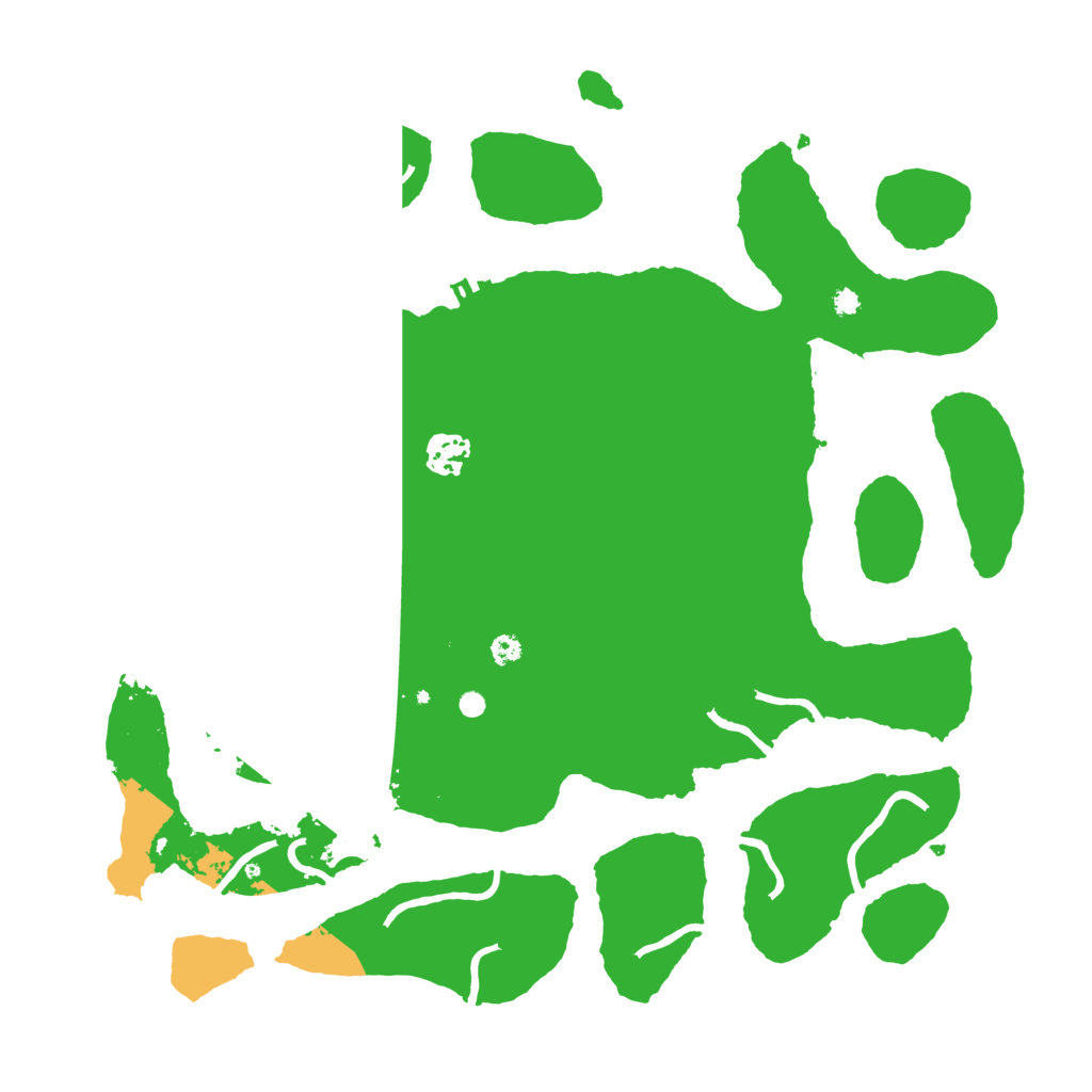 Biome Rust Map: Procedural Map, Size: 3700, Seed: 624135417