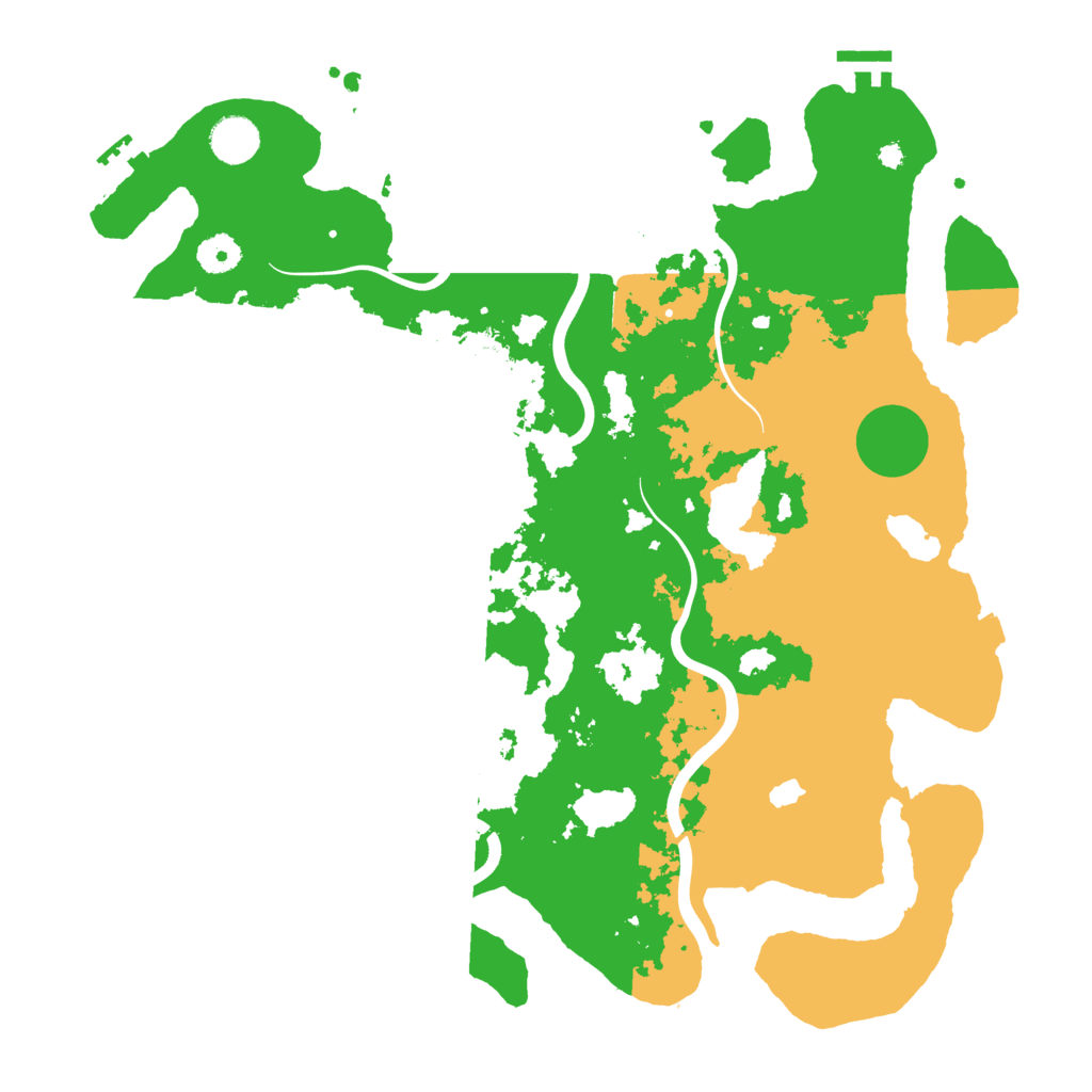 Biome Rust Map: Procedural Map, Size: 4000, Seed: 14231