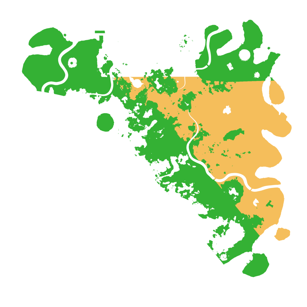 Biome Rust Map: Procedural Map, Size: 4750, Seed: 899217311