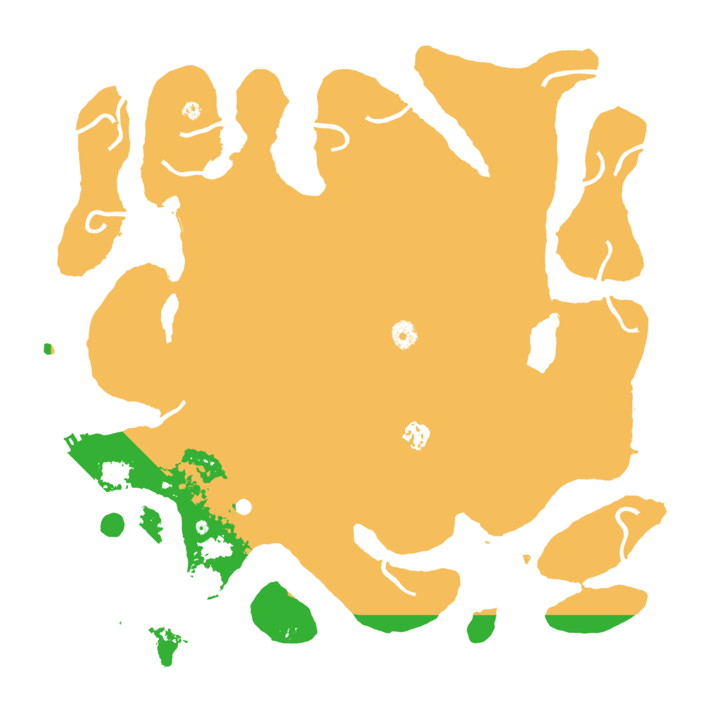 Biome Rust Map: Procedural Map, Size: 4050, Seed: 2047785246