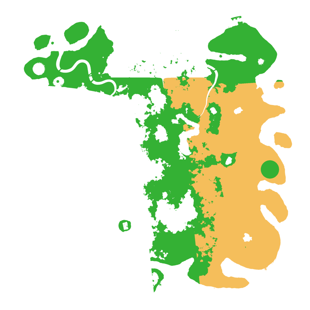 Biome Rust Map: Procedural Map, Size: 4500, Seed: 1443345131