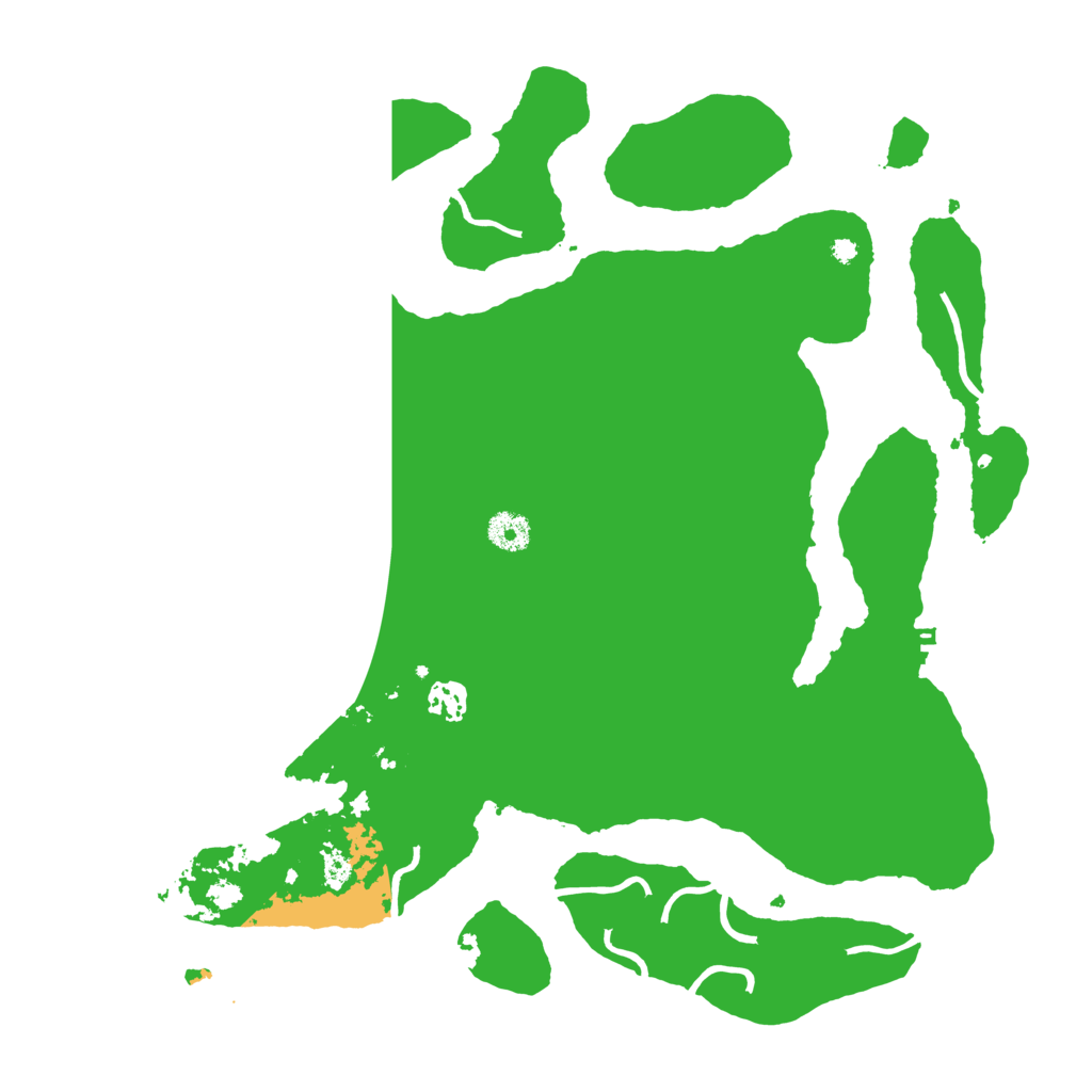 Biome Rust Map: Procedural Map, Size: 3950, Seed: 1432728239