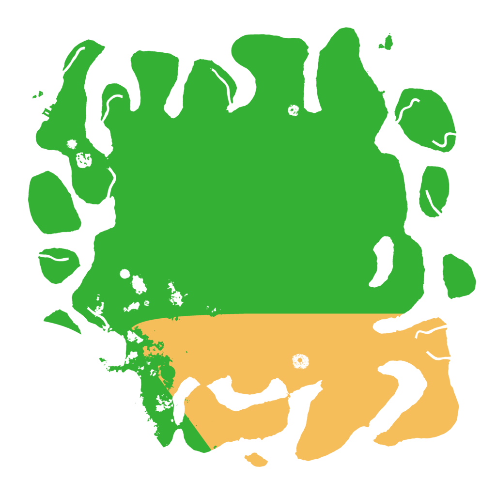 Biome Rust Map: Procedural Map, Size: 4600, Seed: 642513524