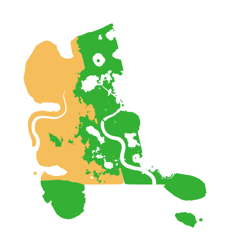Biome Rust Map: Procedural Map, Size: 3000, Seed: 102641095