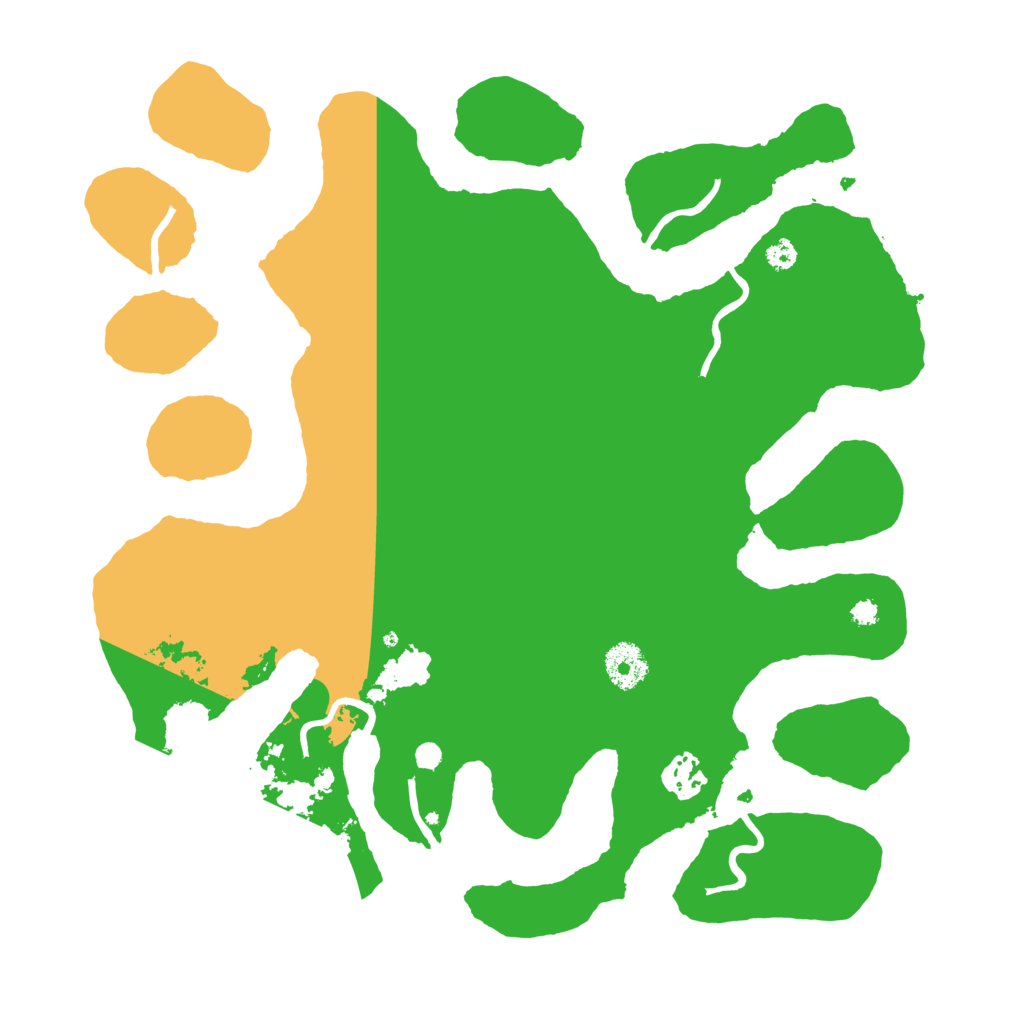 Biome Rust Map: Procedural Map, Size: 3500, Seed: 1640867574