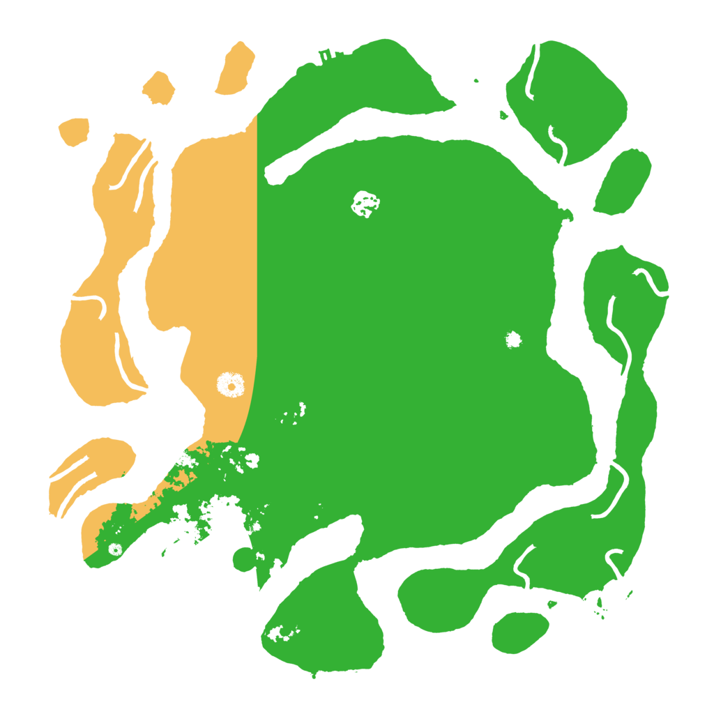 Biome Rust Map: Procedural Map, Size: 4000, Seed: 373084