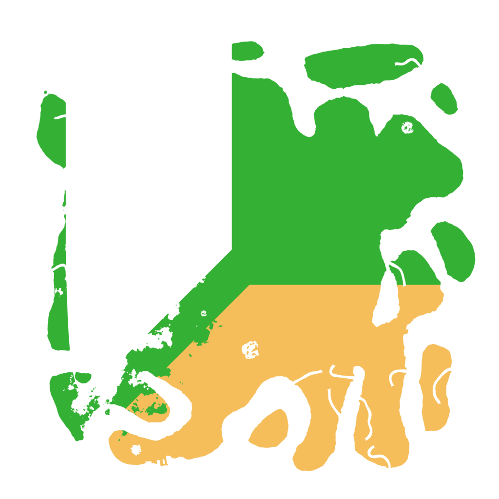 Biome Rust Map: Procedural Map, Size: 4250, Seed: 6947