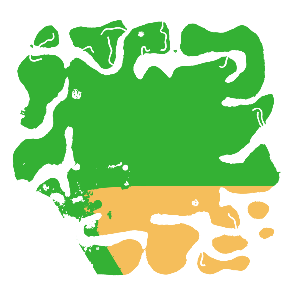 Biome Rust Map: Procedural Map, Size: 4500, Seed: 81590126