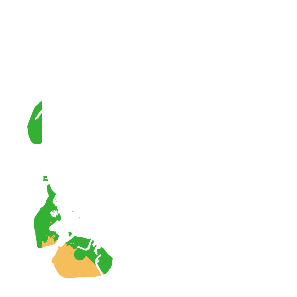 Biome Rust Map: Procedural Map, Size: 3500, Seed: 23314141