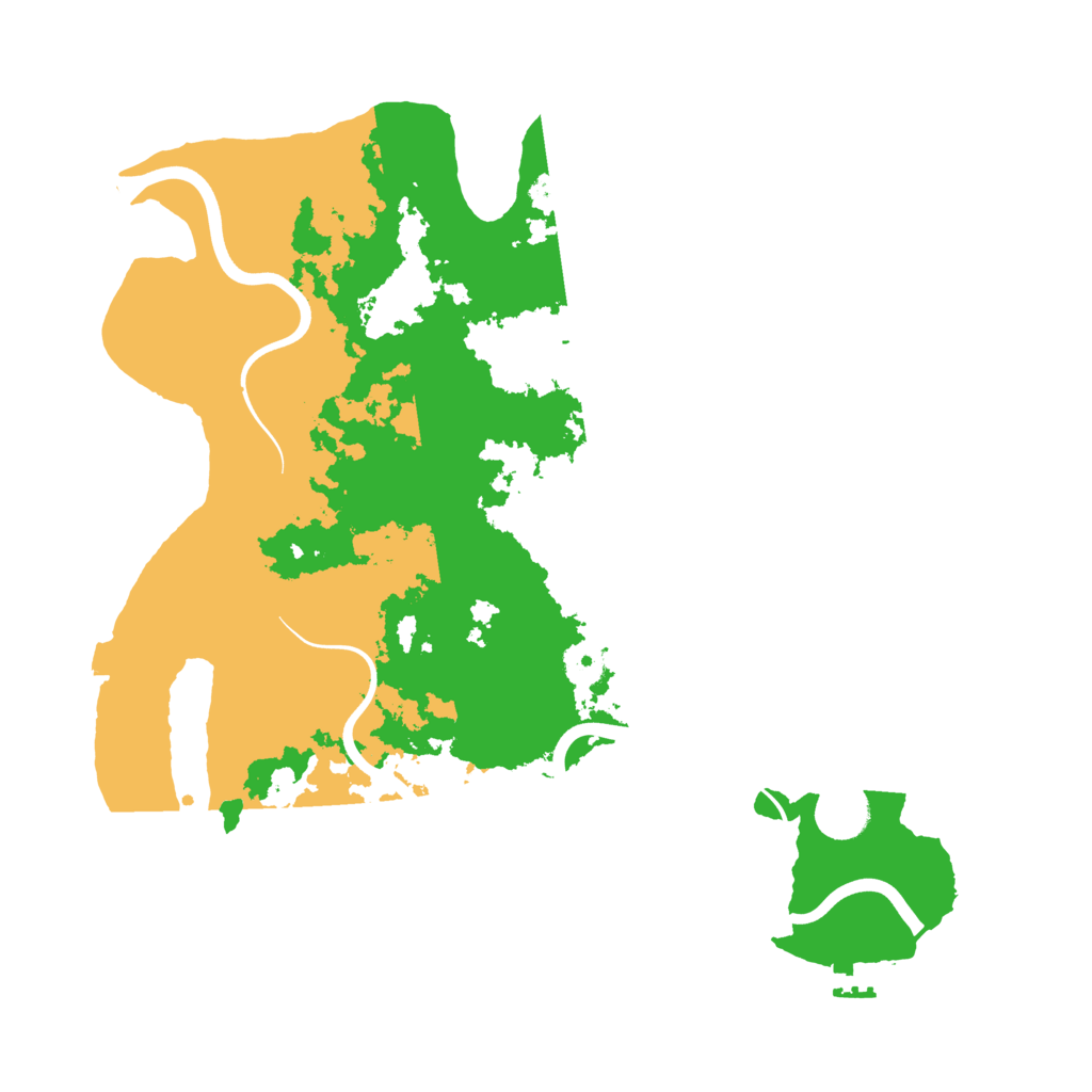 Biome Rust Map: Procedural Map, Size: 3850, Seed: 988218736