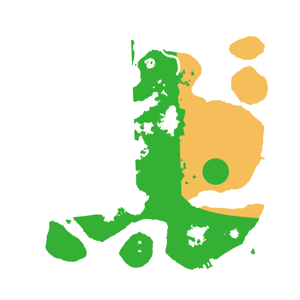 Biome Rust Map: Procedural Map, Size: 3000, Seed: 414720413