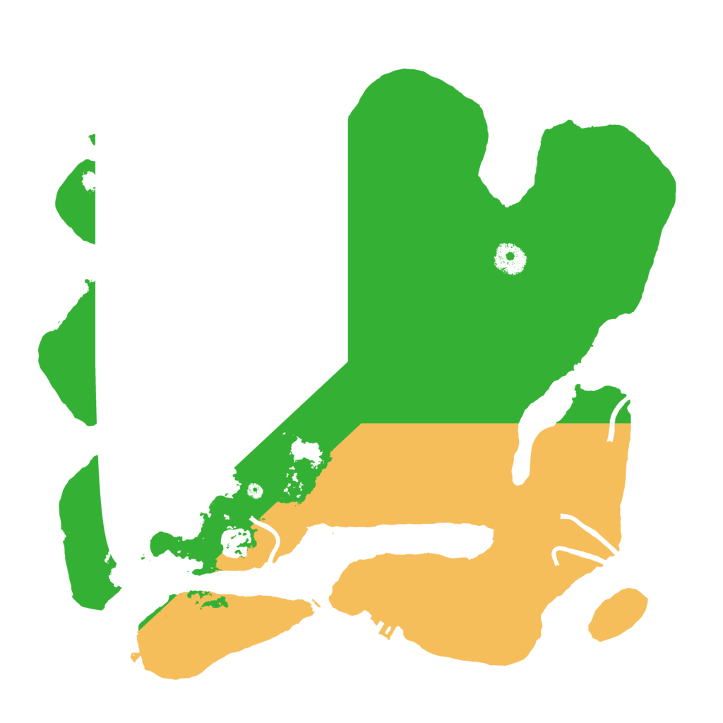 Biome Rust Map: Procedural Map, Size: 3500, Seed: 132838839