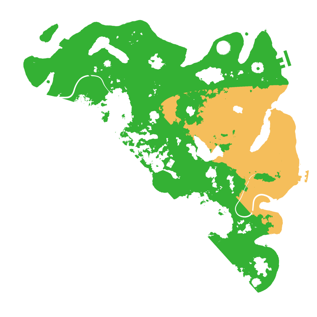 Biome Rust Map: Procedural Map, Size: 4000, Seed: 1762050972