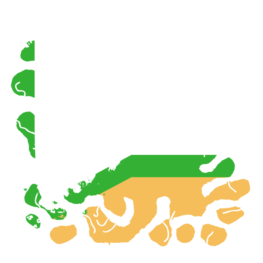 Biome Rust Map: Procedural Map, Size: 4500, Seed: 190587